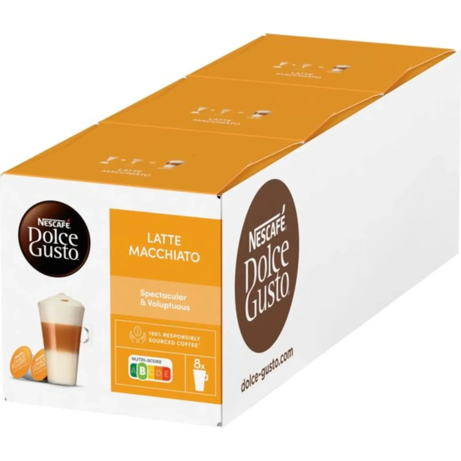 Nescafe Dolce Gusto Latte Macchiato (3x 16 cups)