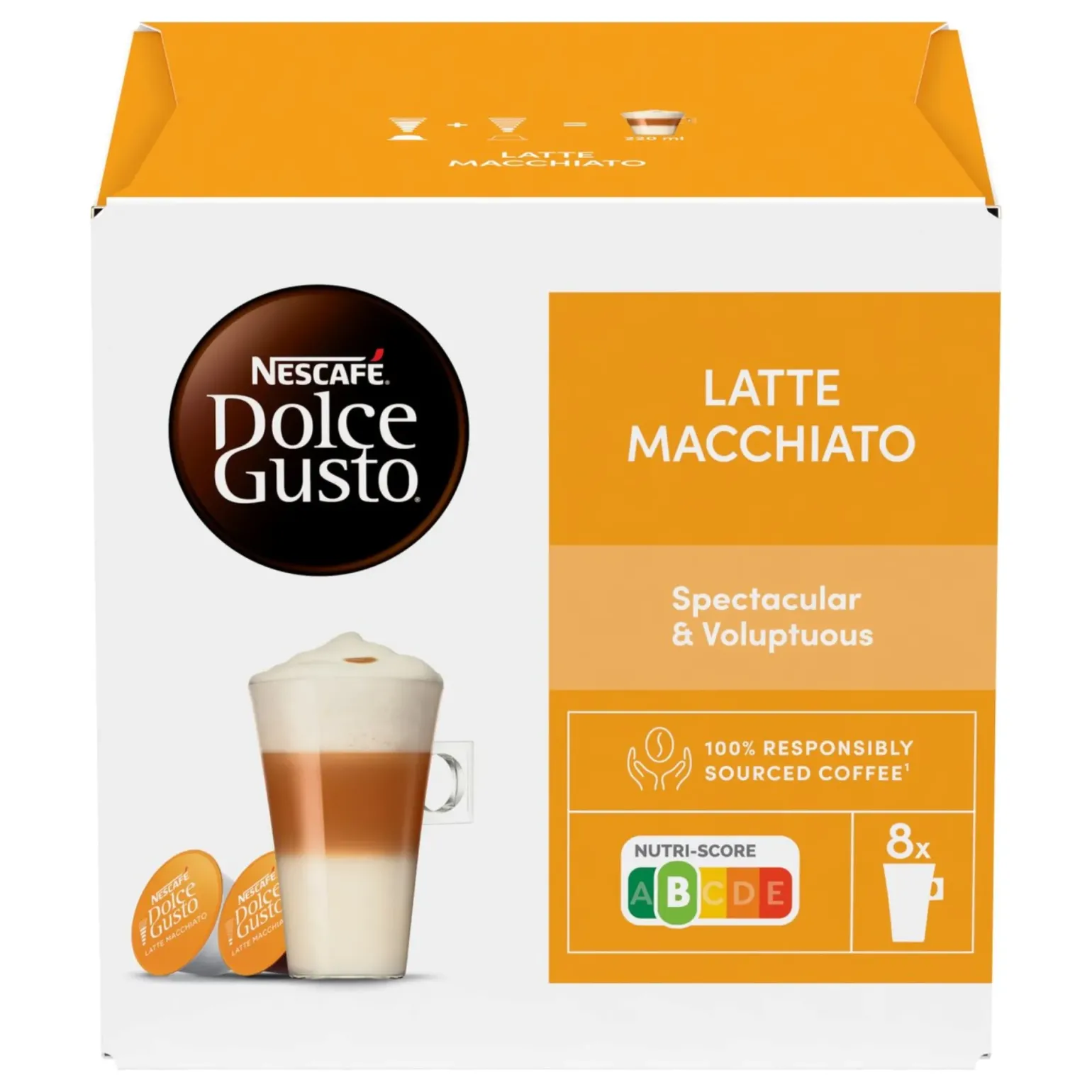 Nescafe Dolce Gusto Latte Macchiato (3x 16 cups)