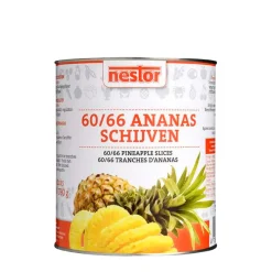 Nestor Ananas Schijven 60/66 (3050 gram)