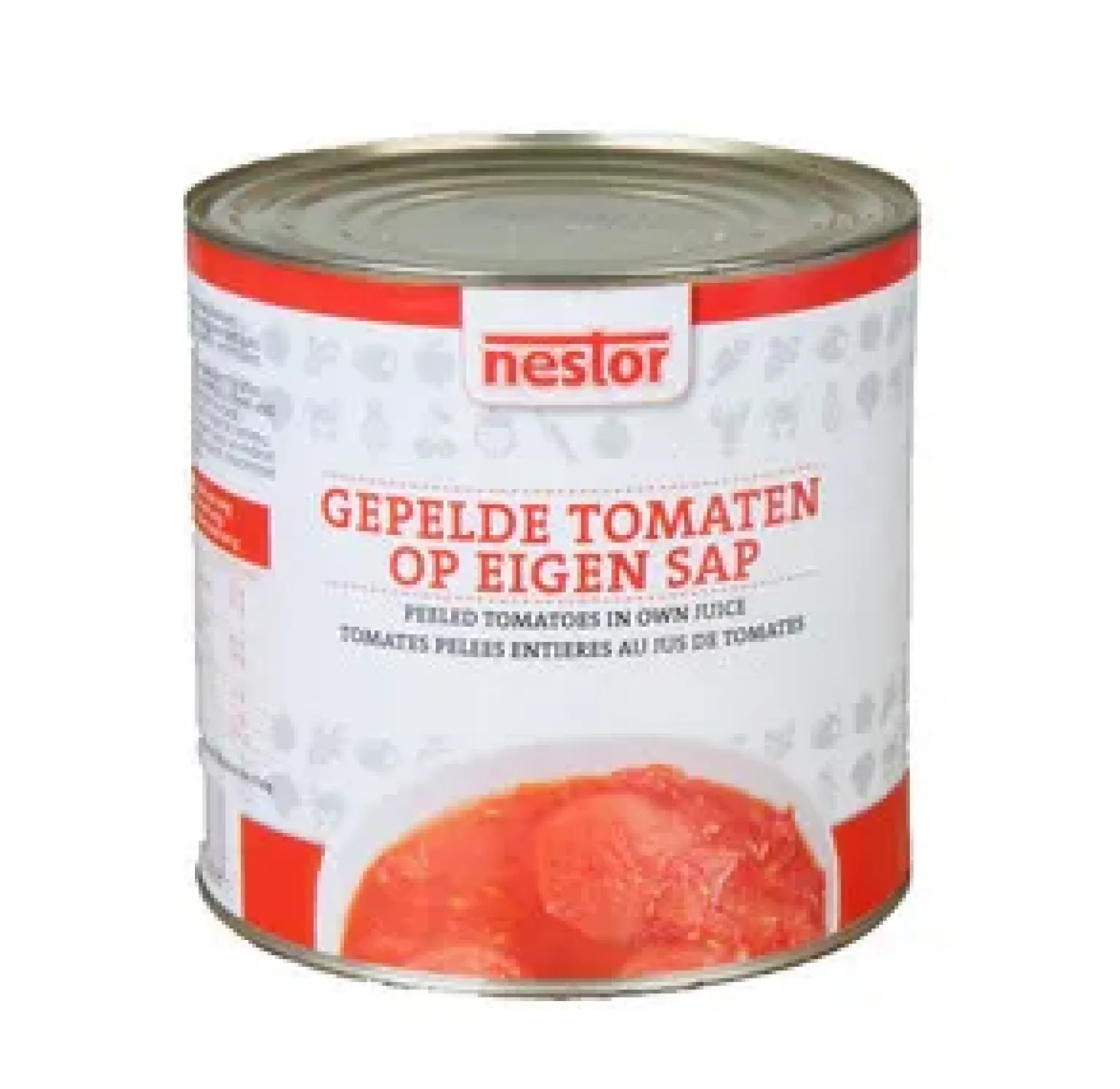 Nestor Gepelde Tomaten (3 liter)