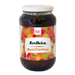 Nic Aardbeien Op Siroop (1 liter)