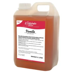 Nic Milkshakesiroop Vanille (2 liter)
