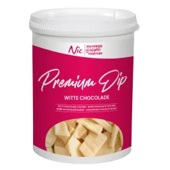 Nic Premium Dip Witte Chocolade (1,2kg)
