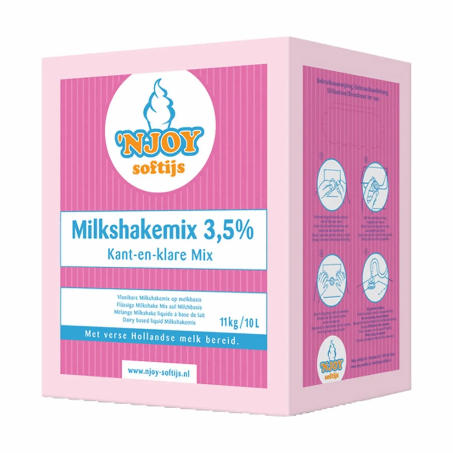 NJOY Shake 3.5% Vloeibaar Milkshakemix (10 liter)