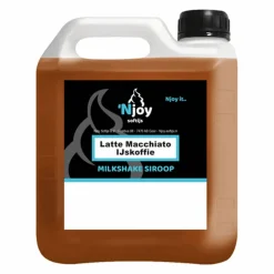 NJOY Shakesiroop Latte Macchiato IJskoffie (2 liter)