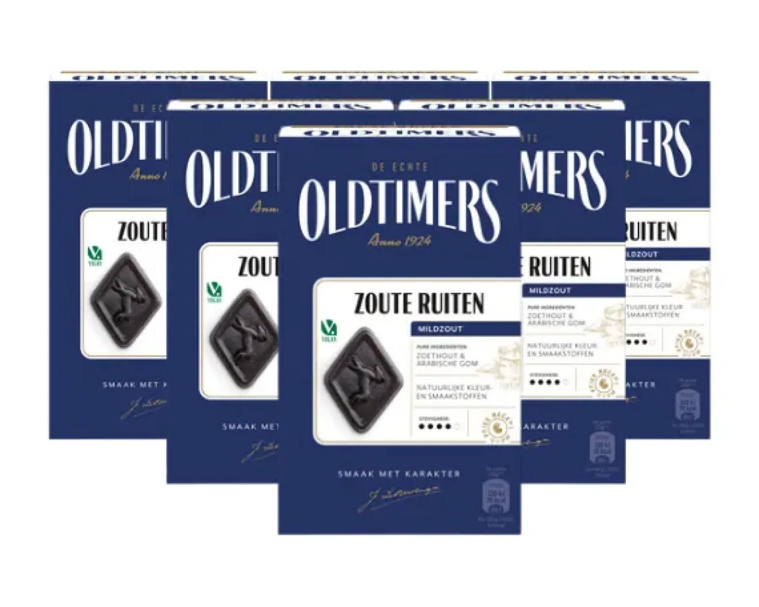 Oldtimers Hindelooper Ruitjesdrop (6x 235gr)