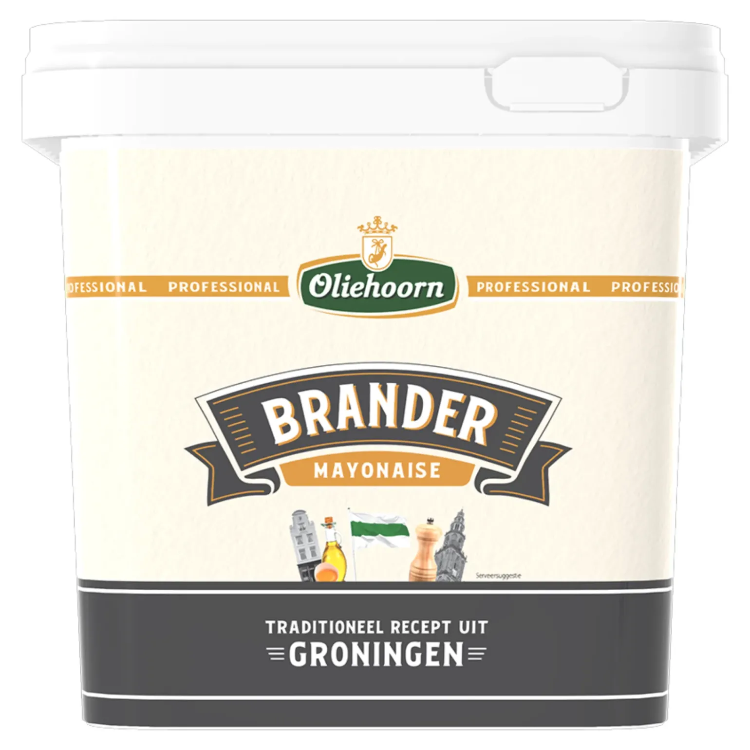 Oliehoorn Brander Mayonaise (2,5 liter)