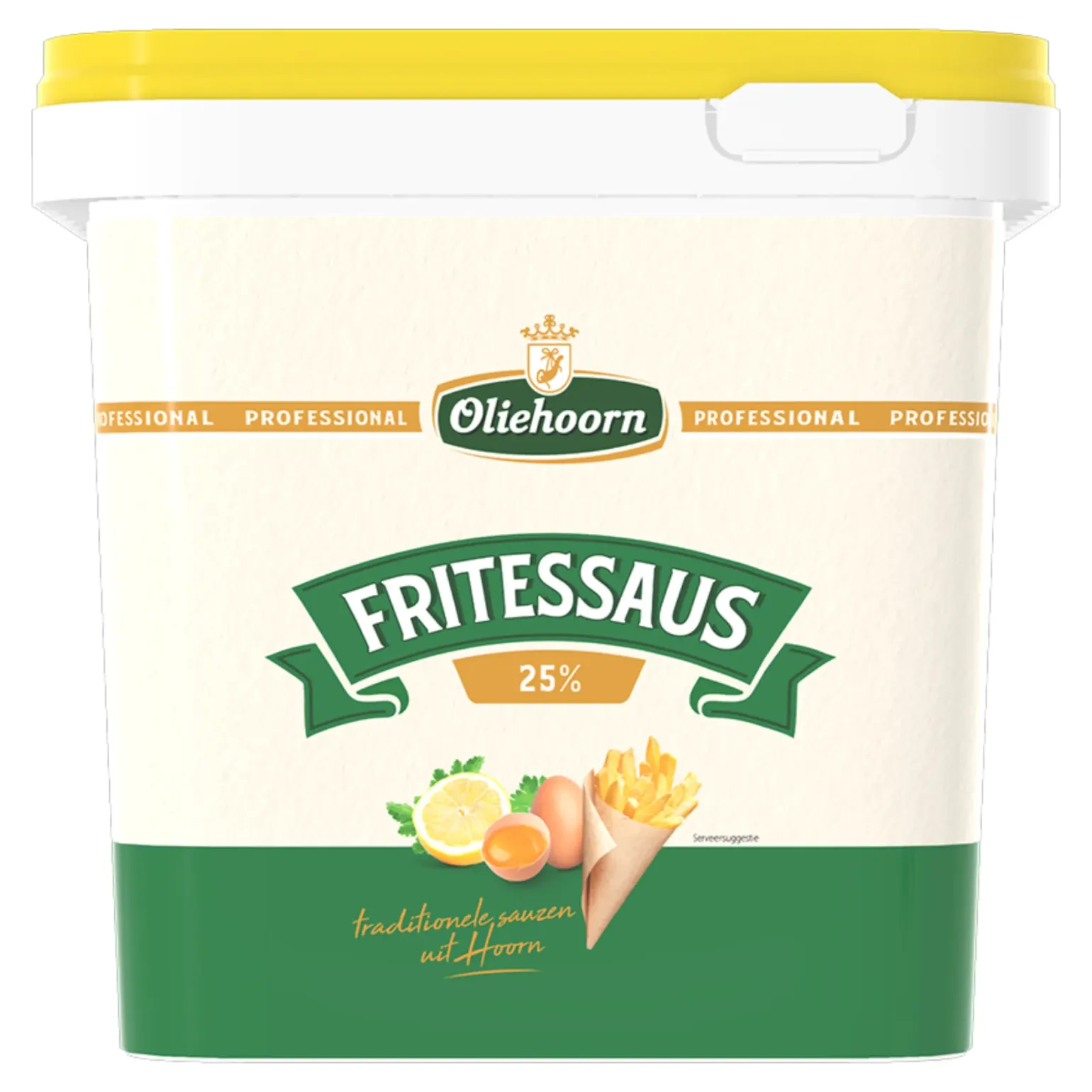 Oliehoorn Fritessaus 25% (2,5 liter)