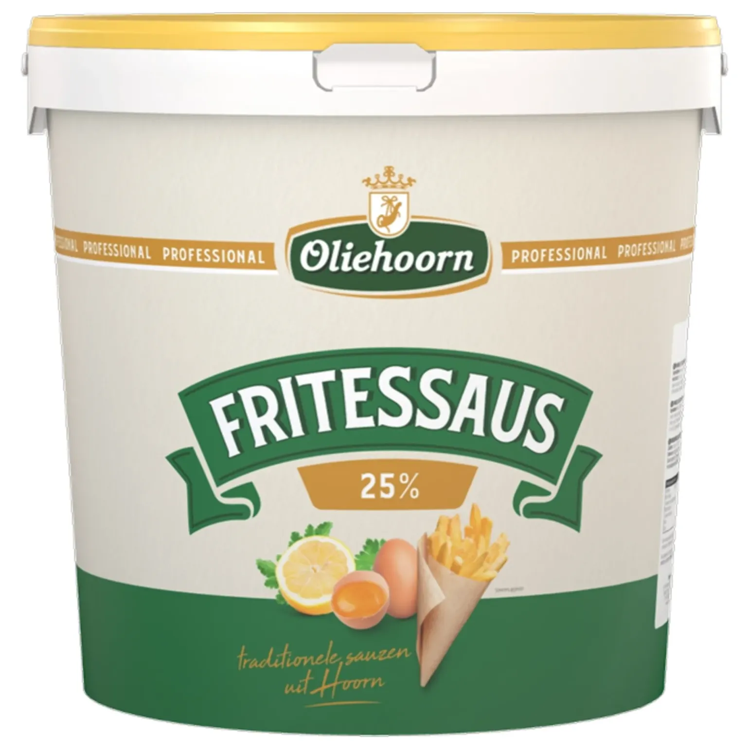 Oliehoorn Fritessaus 25% (10 liter)