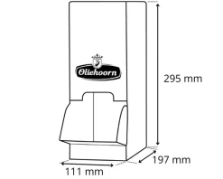 Oliehoorn Tomatenketchup Sachets (150x 15ml)