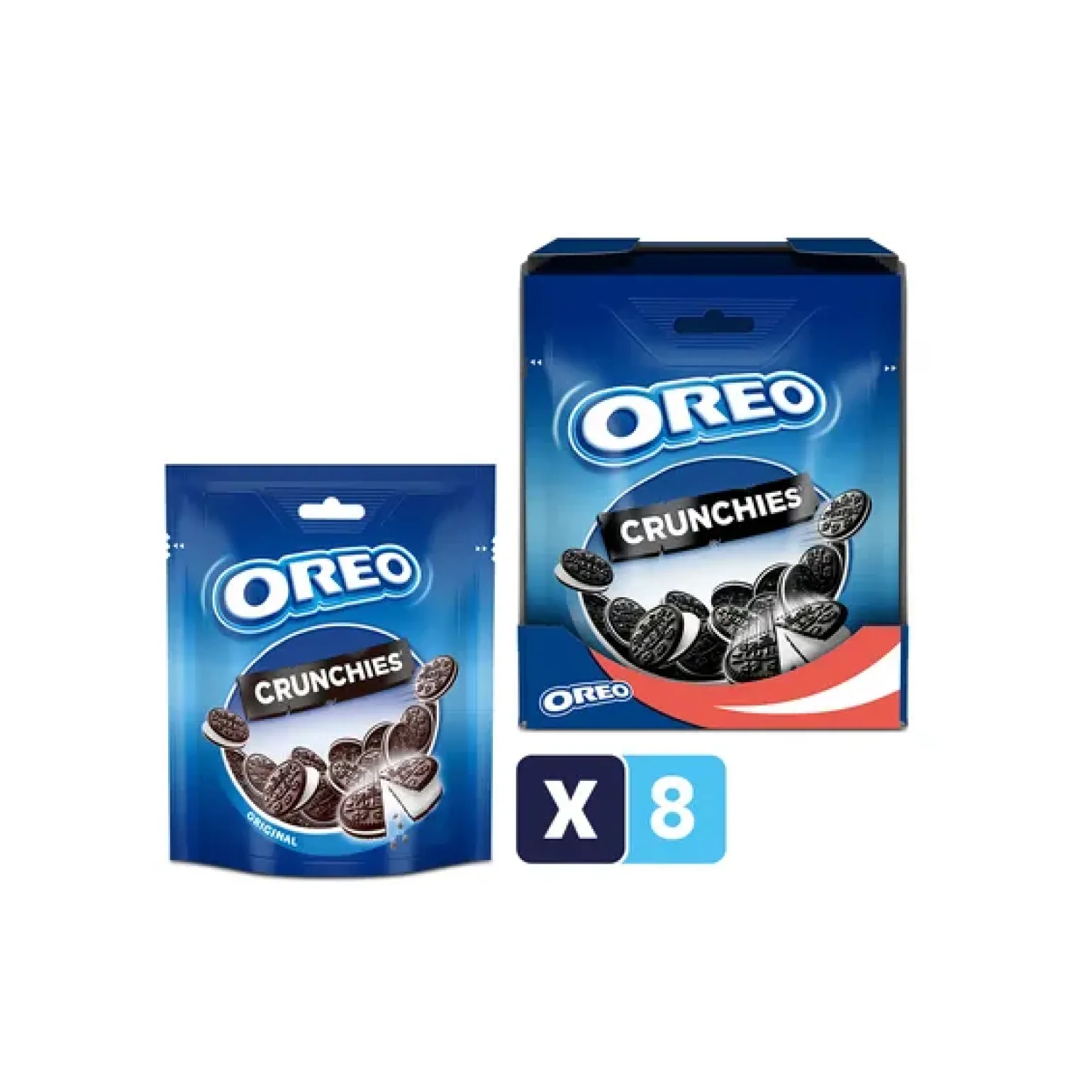 Oreo Crunchies Original Zak (8x 110gr)