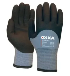 Oxxa handschoenen X-frost 51-860 grijs/zwart (maat 11) XXL