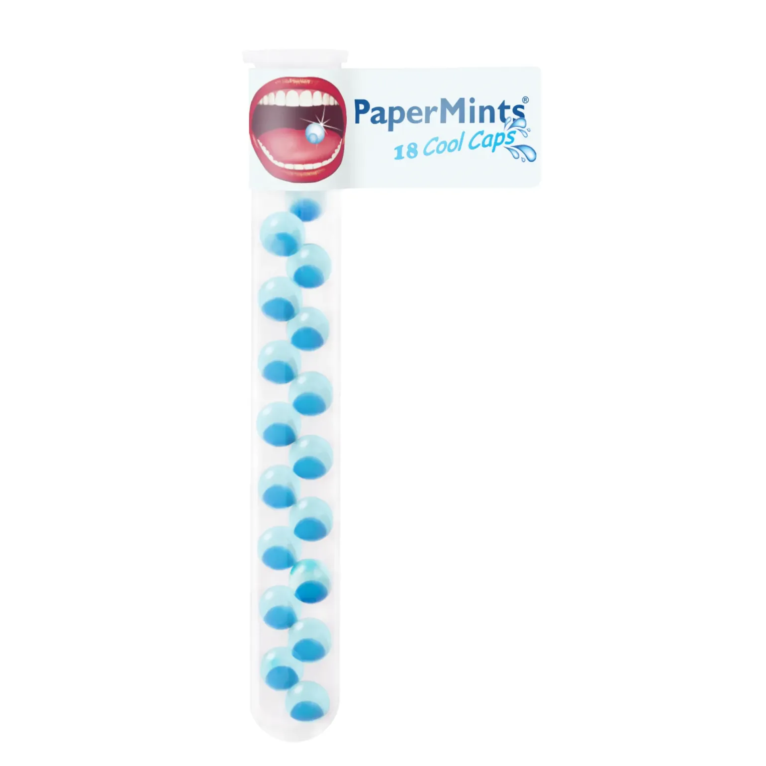 Papermints Cool Caps Fresh Mint (32x 18 stuks)