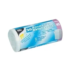 Papstar vuilniszak LDPE Wit (5 liter)