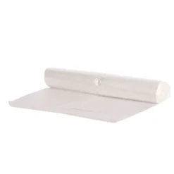 Pedaalemmerzak HDPE 48 x 50 cm. transparant 15 mæ.