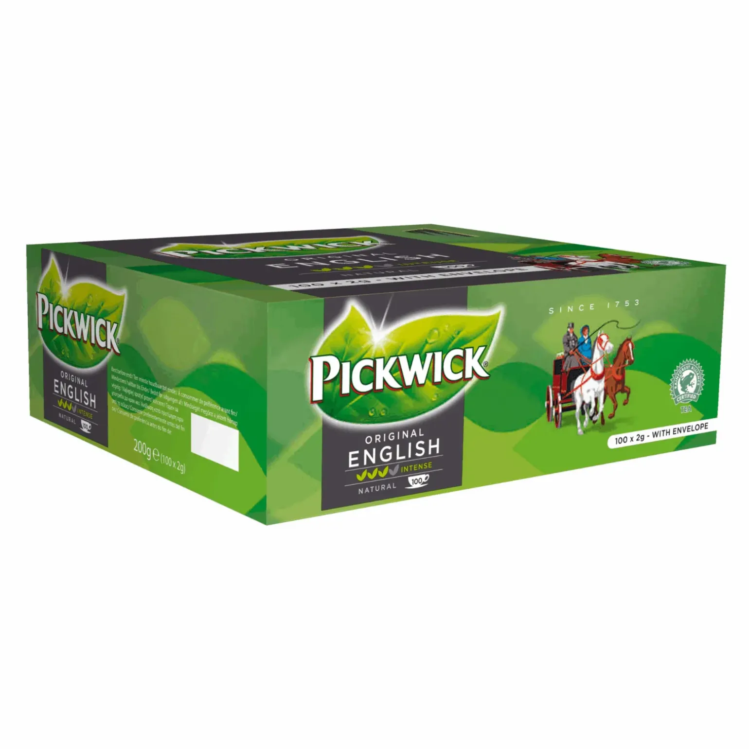 Pickwick English Tea Met Envelop (100x2gr)