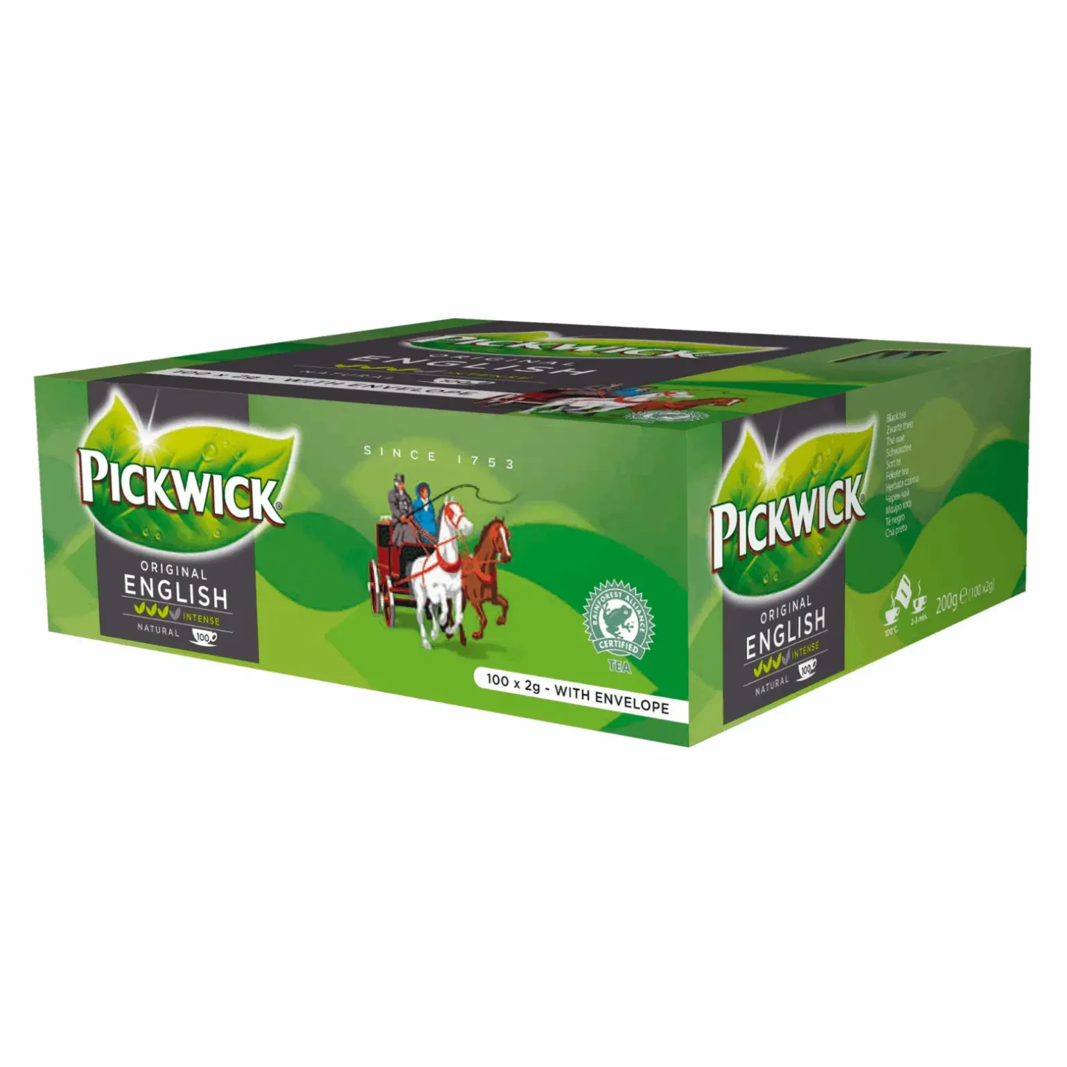 Pickwick English Tea Met Envelop (100x2gr)