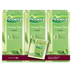 Pickwick Professional Groene Thee Pure (75x2gr)
