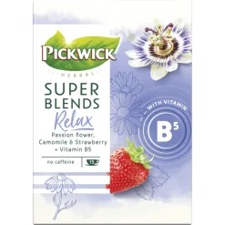 Pickwick Super Blends Relax 1,5gr (4x 15 stuks)