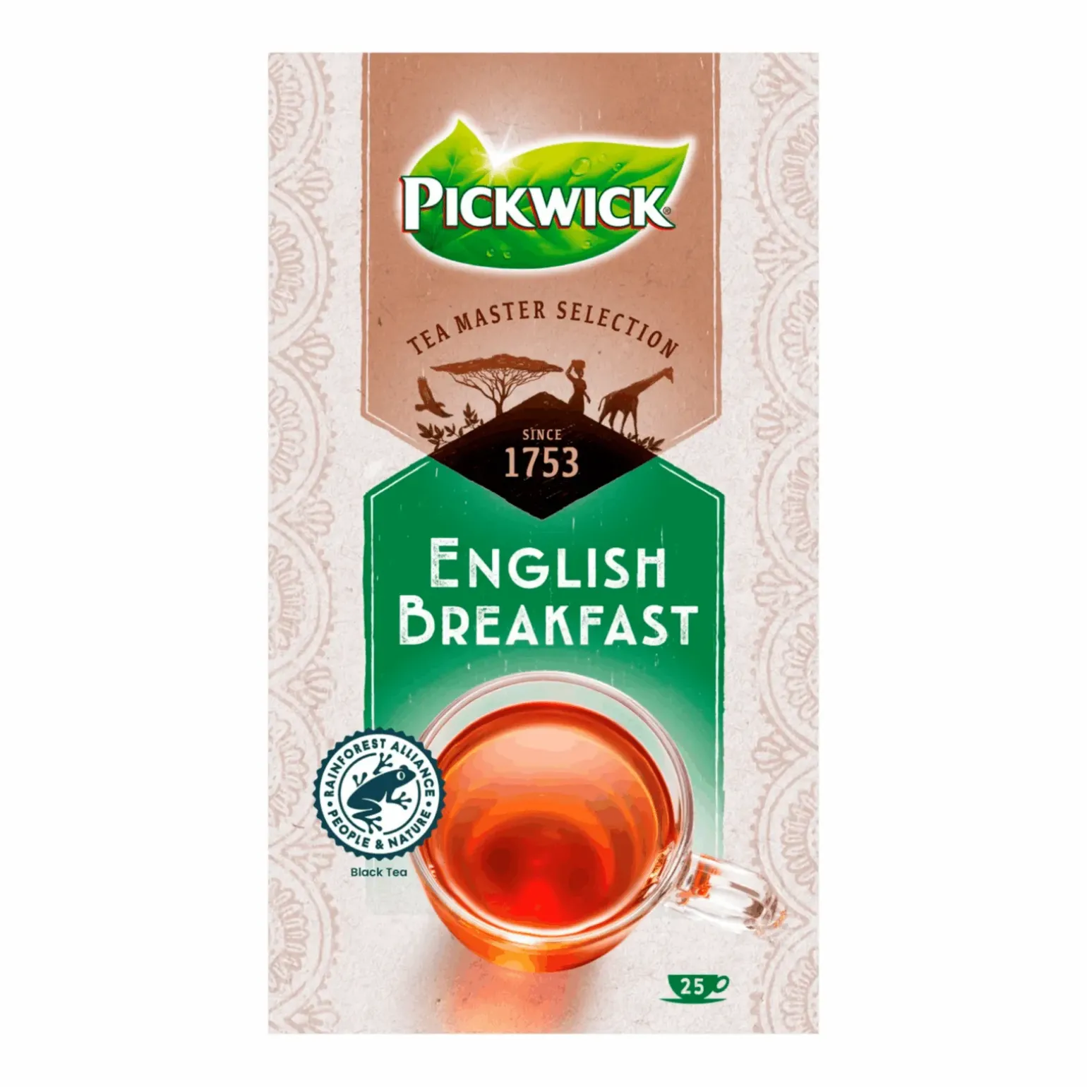 Pickwick Tea Master Selection English Breakfast (4×25 stuks)