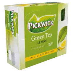 Pickwick TFOC Groene Thee Lemon Met Envelop (100x2gr)