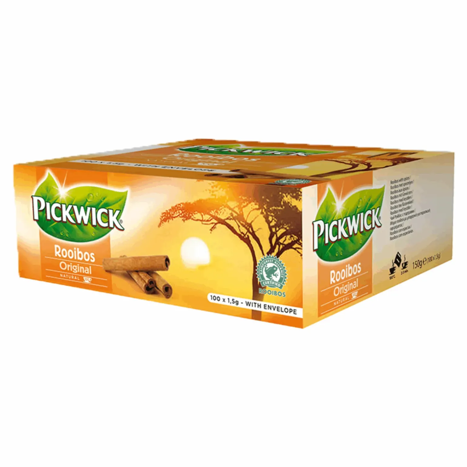 Pickwick TFOC Rooibos Met Envelop (100×1,5gr)