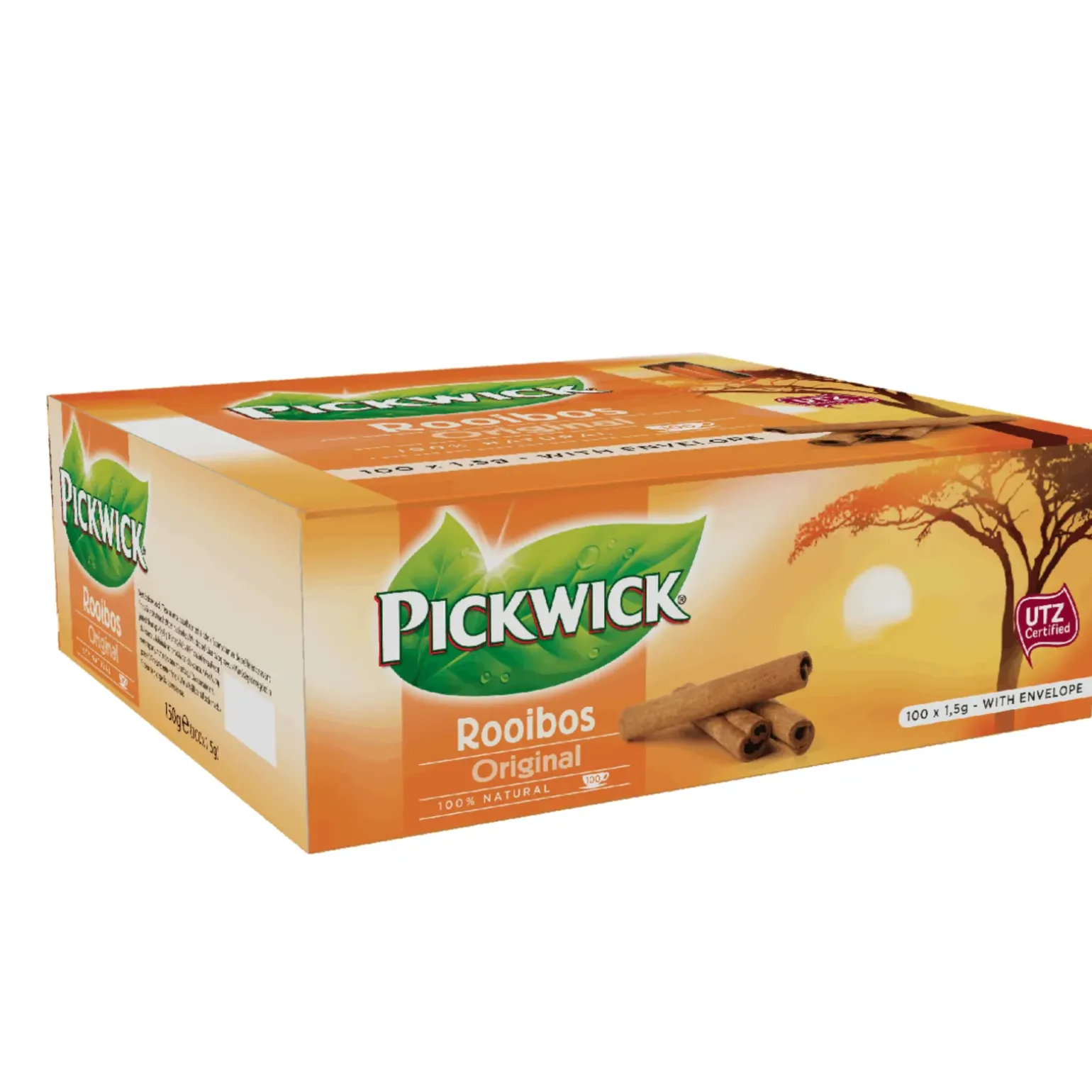 Pickwick TFOC Rooibos Met Envelop (100×1,5gr)