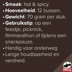 Pringles Hot & Spicy (12x 70gr)