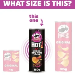 Pringles Hot Smokin’ BBQ Ribs (6x 160gr)