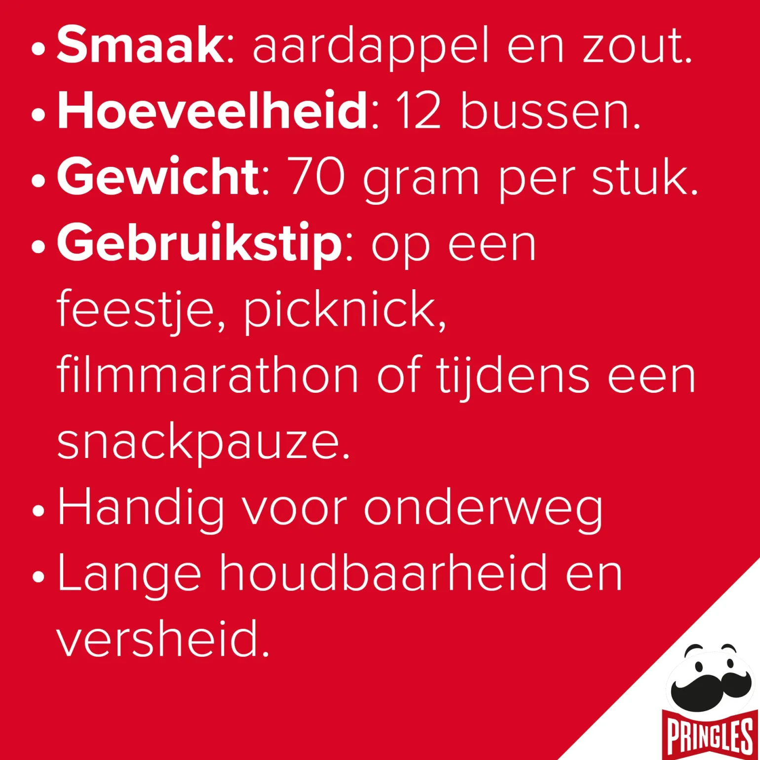 Pringles Original (12x 70gr)