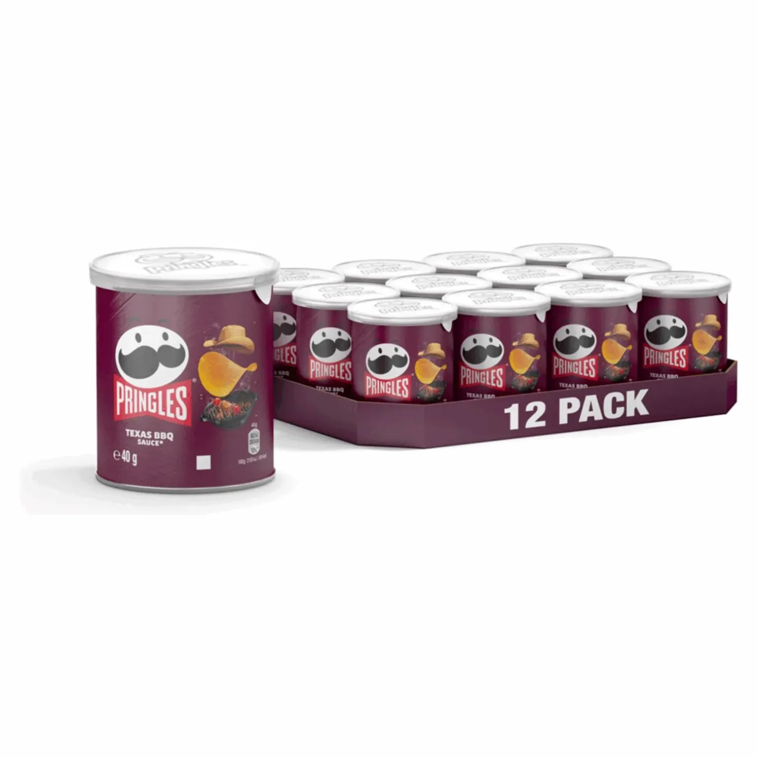 Pringles Texas BBQ Sauce (12x 40g)