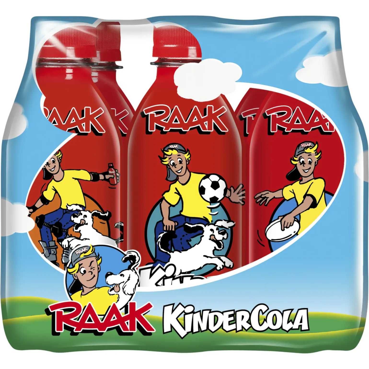 Raak Kindercola Flesje (6x 250ml)
