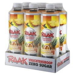 Raak Vruchtensiroop Multivruchten Zero (6x 750ml)