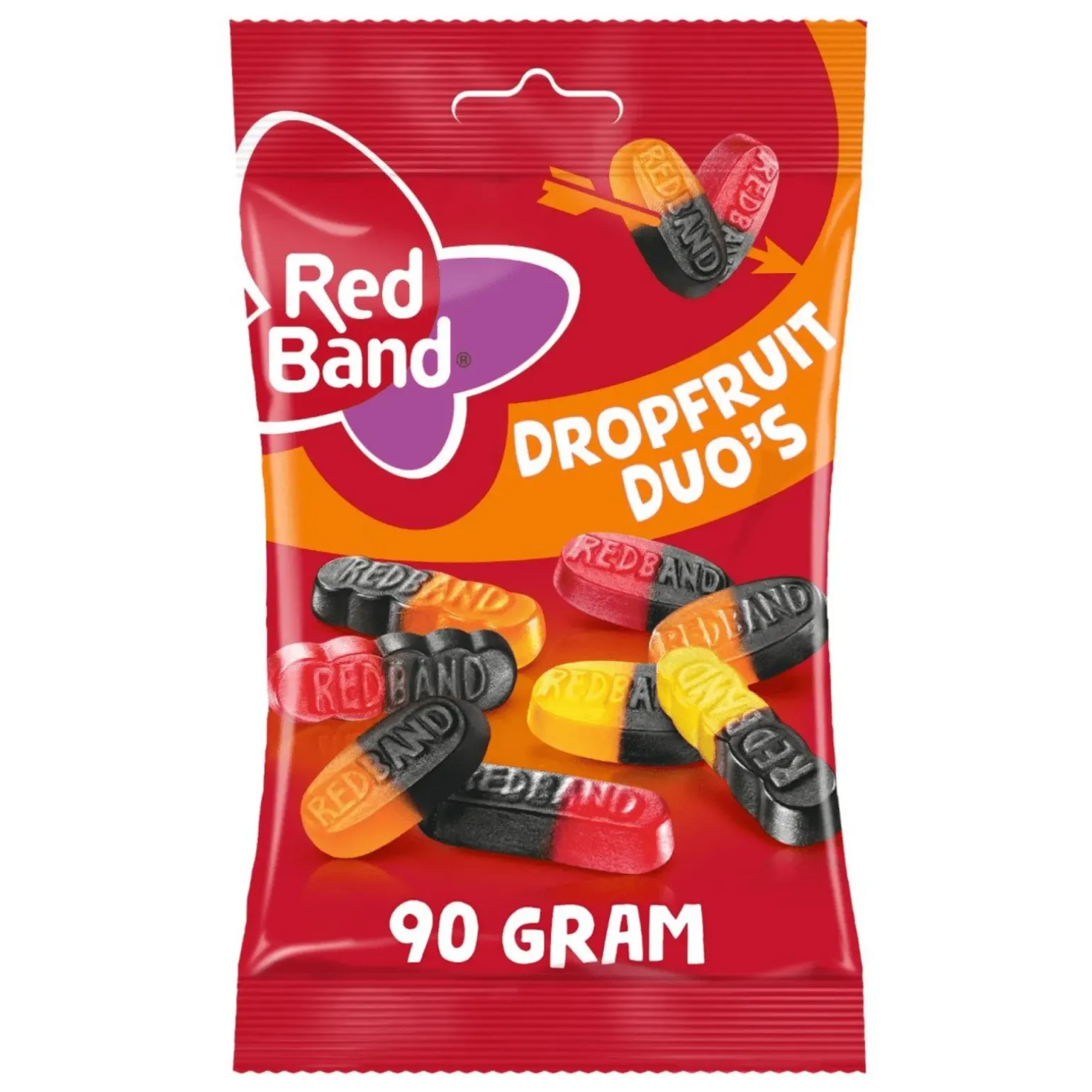 Red Band Dropfruit Duo’s (24x 90gr)