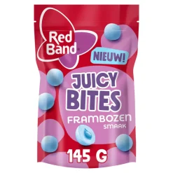 Red Band Juicy Bites Frambozensmaak (8x 145gr)