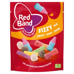 Red Band Snoepmix Fizzy zak (10x 215g)
