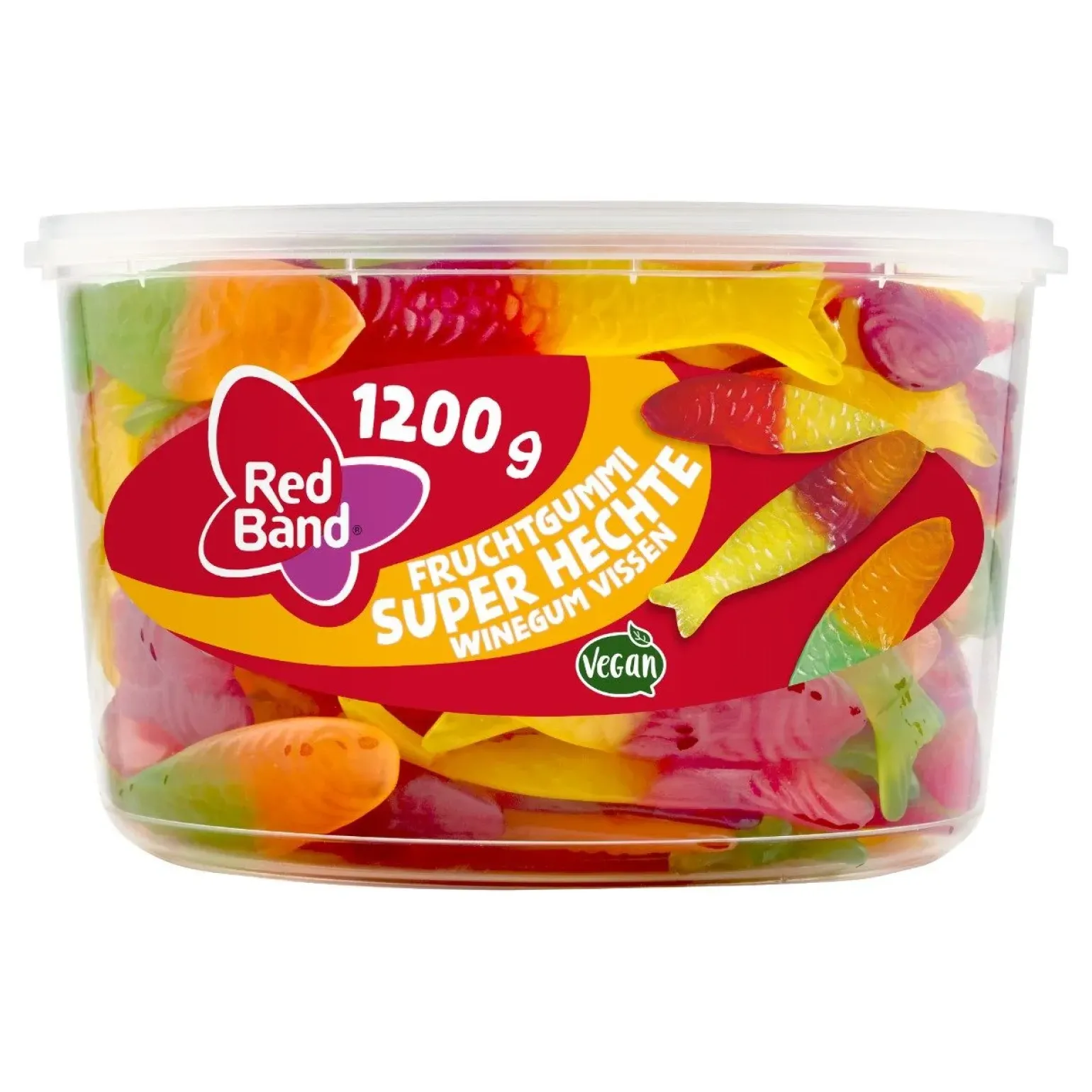 Red Band Winegum Vissen (100 stuks)