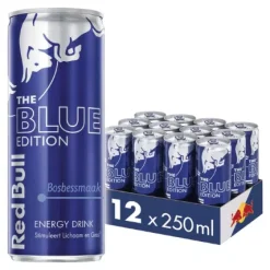 Red Bull Blue Edition Energy Blik (12x 25cl)