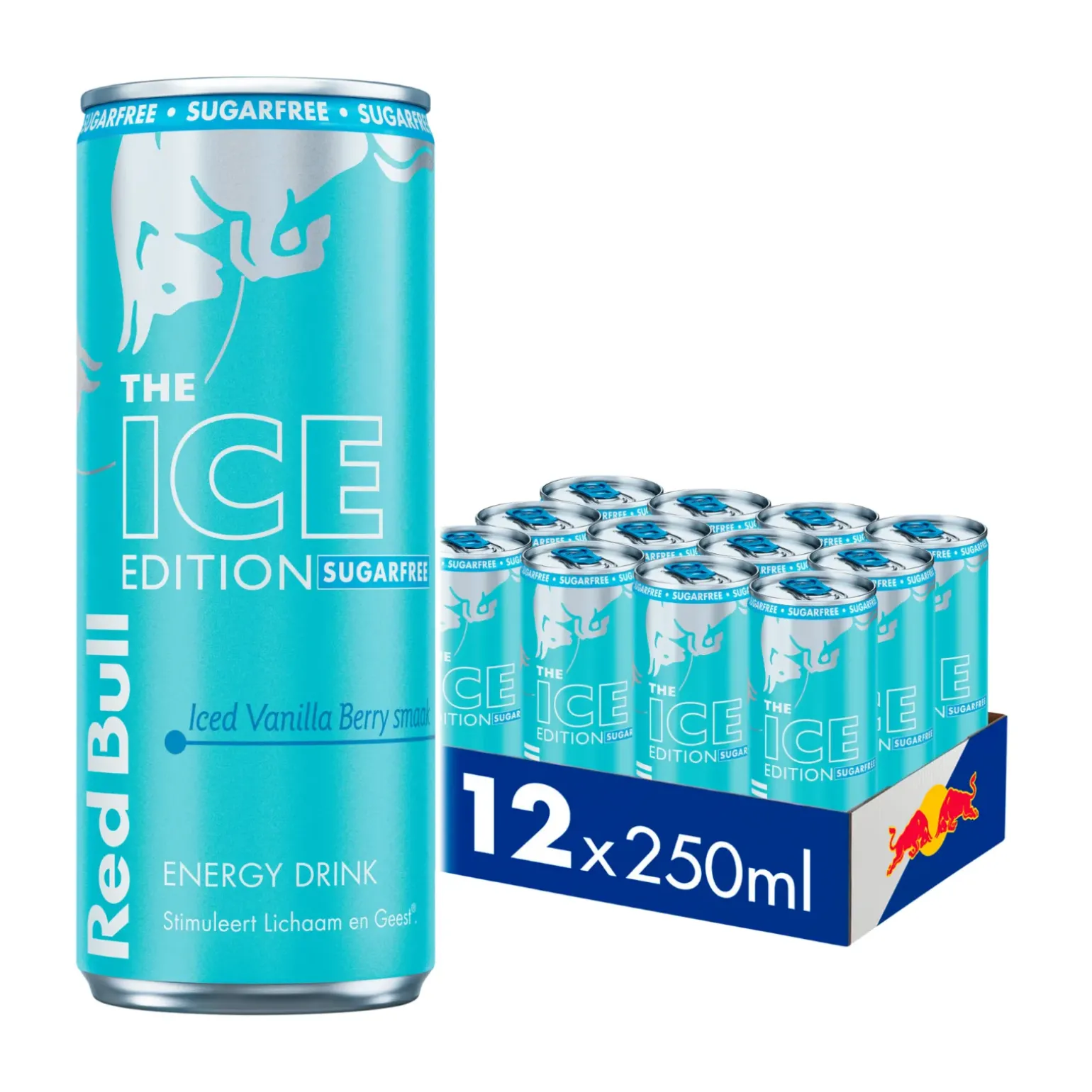 Red Bull The Ice Edition Sugarfree Blik (12x 250ml)