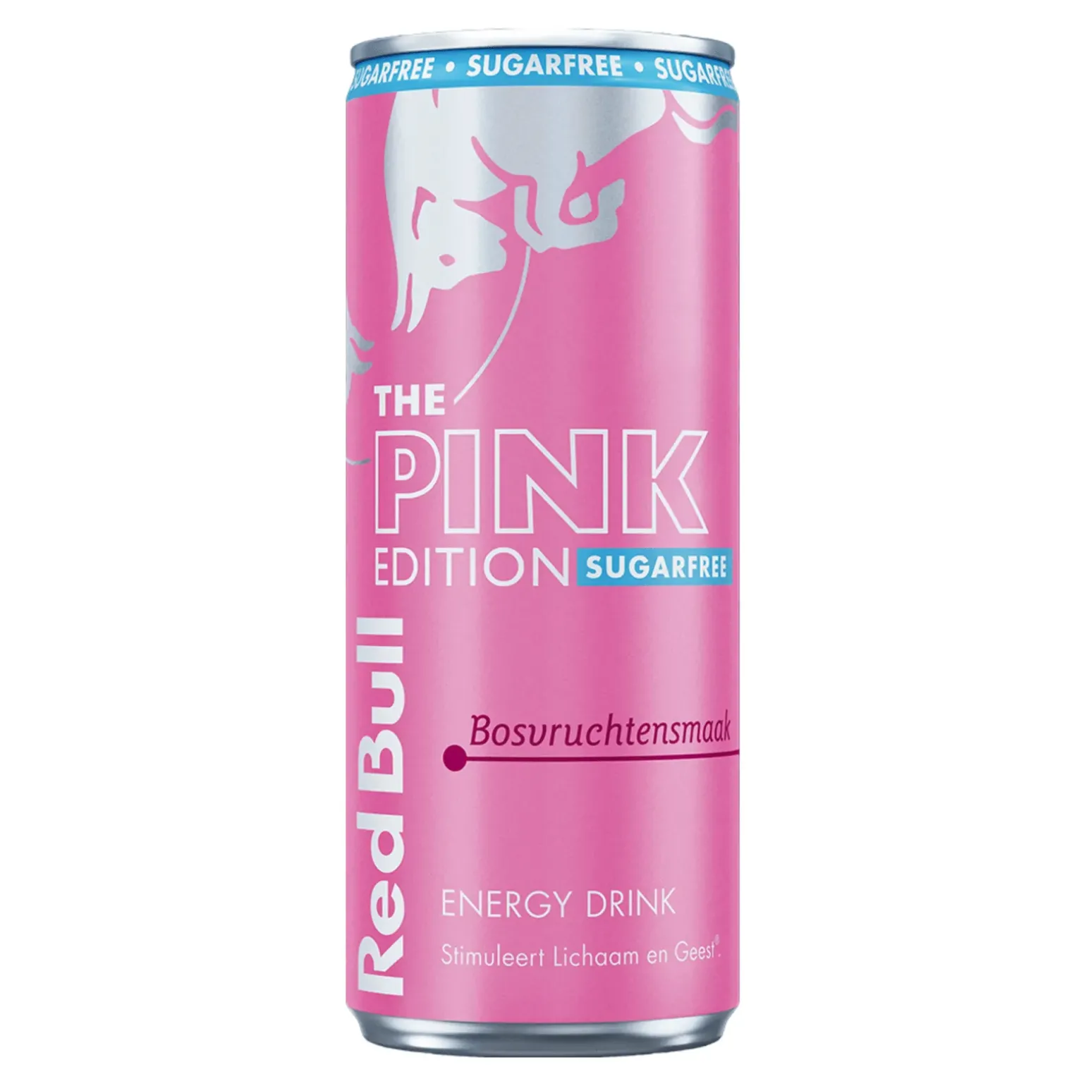 Red Bull the Pink Edition Sugarfree Bosvruchtensmaak blik (12x 250ml)