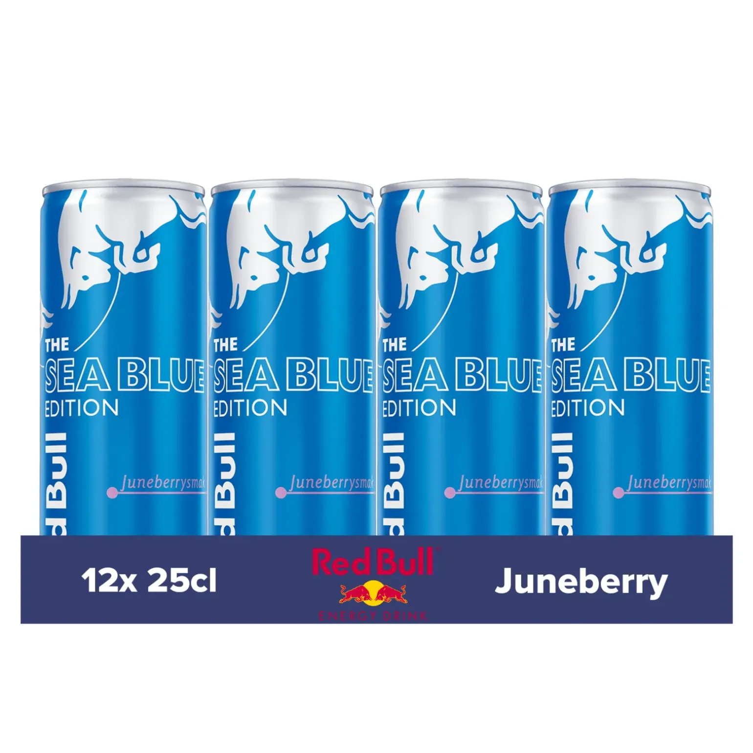 Red Bull the Sea Blue Edition Juneberry Blik (12x 250ml)