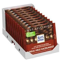 Ritter Sport Melk Hele Hazelnoot (10x 100gr)