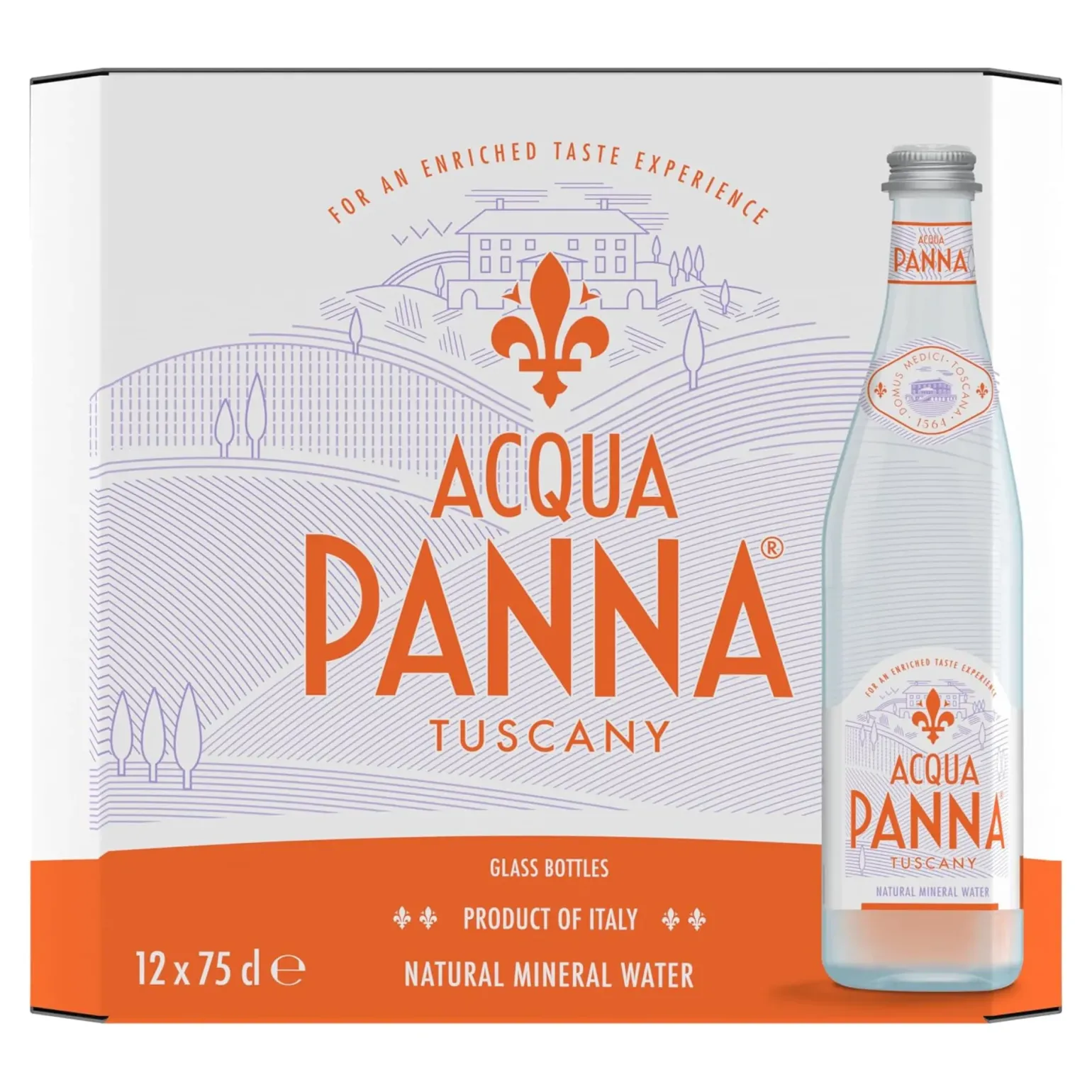 San Pellegrino Acqua Panna Koolzuurvrij (12x75cl)