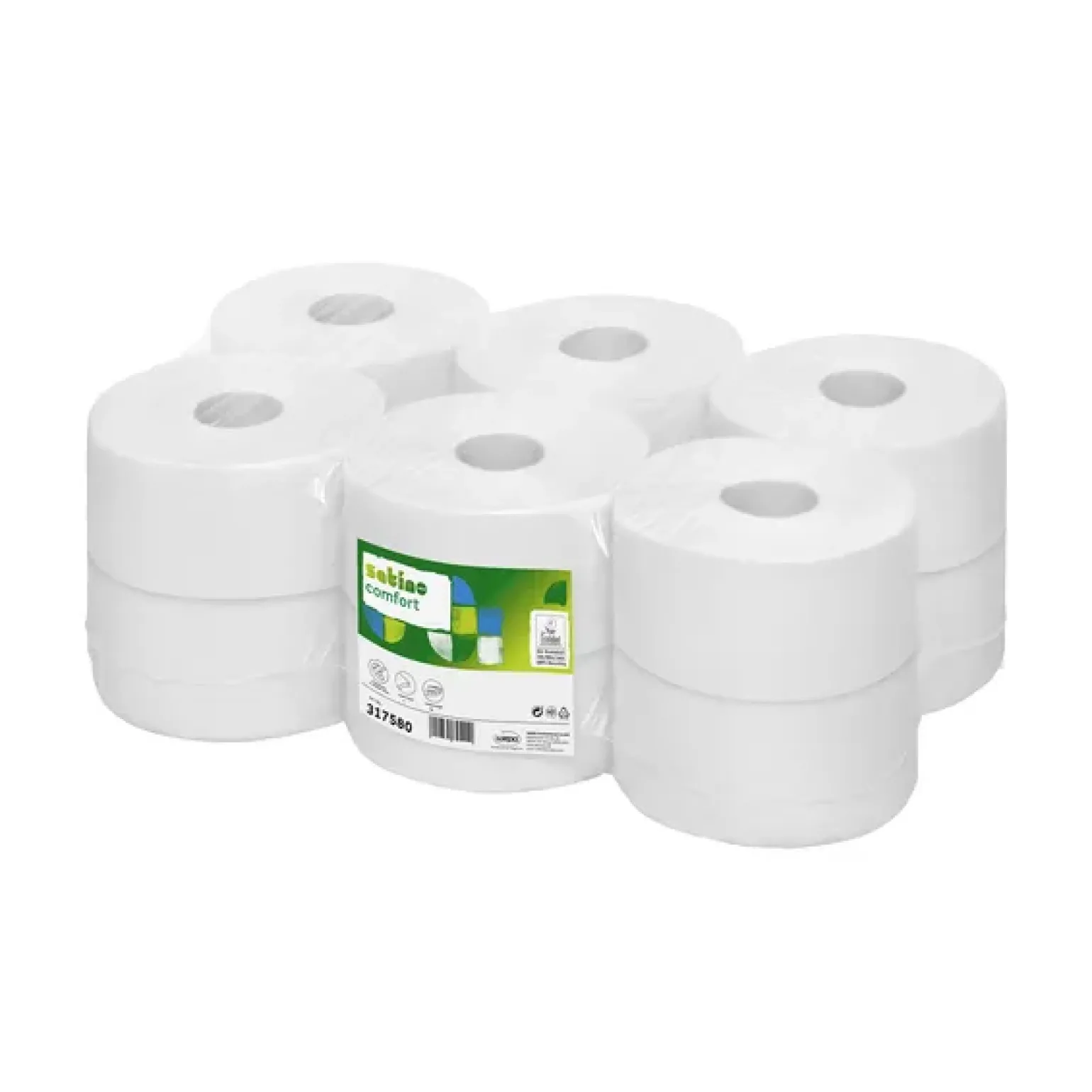 Satino CF2 Jumbo Toiletpapier Centerfeed (12x 180 meter)