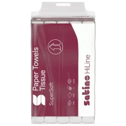 Satino HiLine 2-laags papieren handdoekjes 24 x 23 cm (4000 stuks)