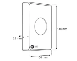 Satino Hygiënezakjes Dispenser Wit (100x25x135 mm)