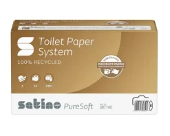 Satino Puresoft Toiletpapier met Dop 2-laags (24x 100m)