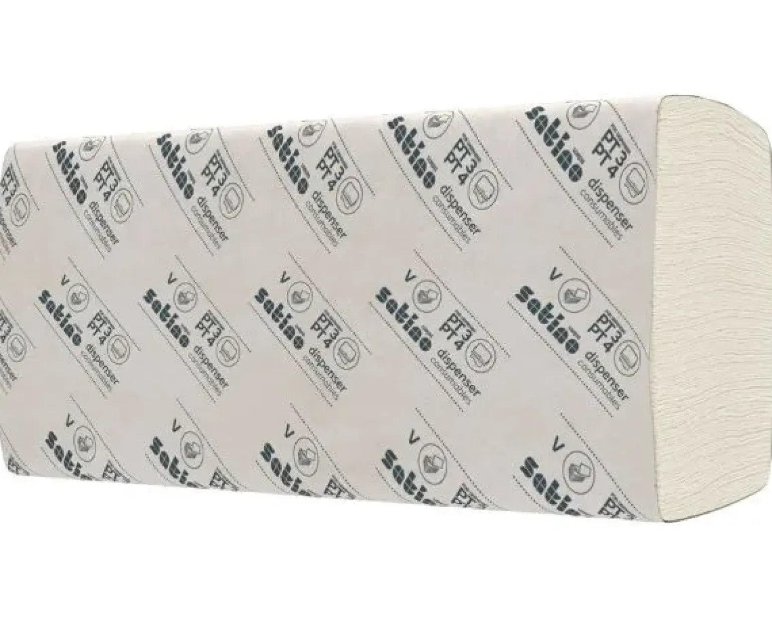 Satino Smart Handdoek V-vouw 2-laags 24x23cm (4000 stuks)