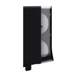 Satino Systeemrol Dispenser voor 2 rollen zwart