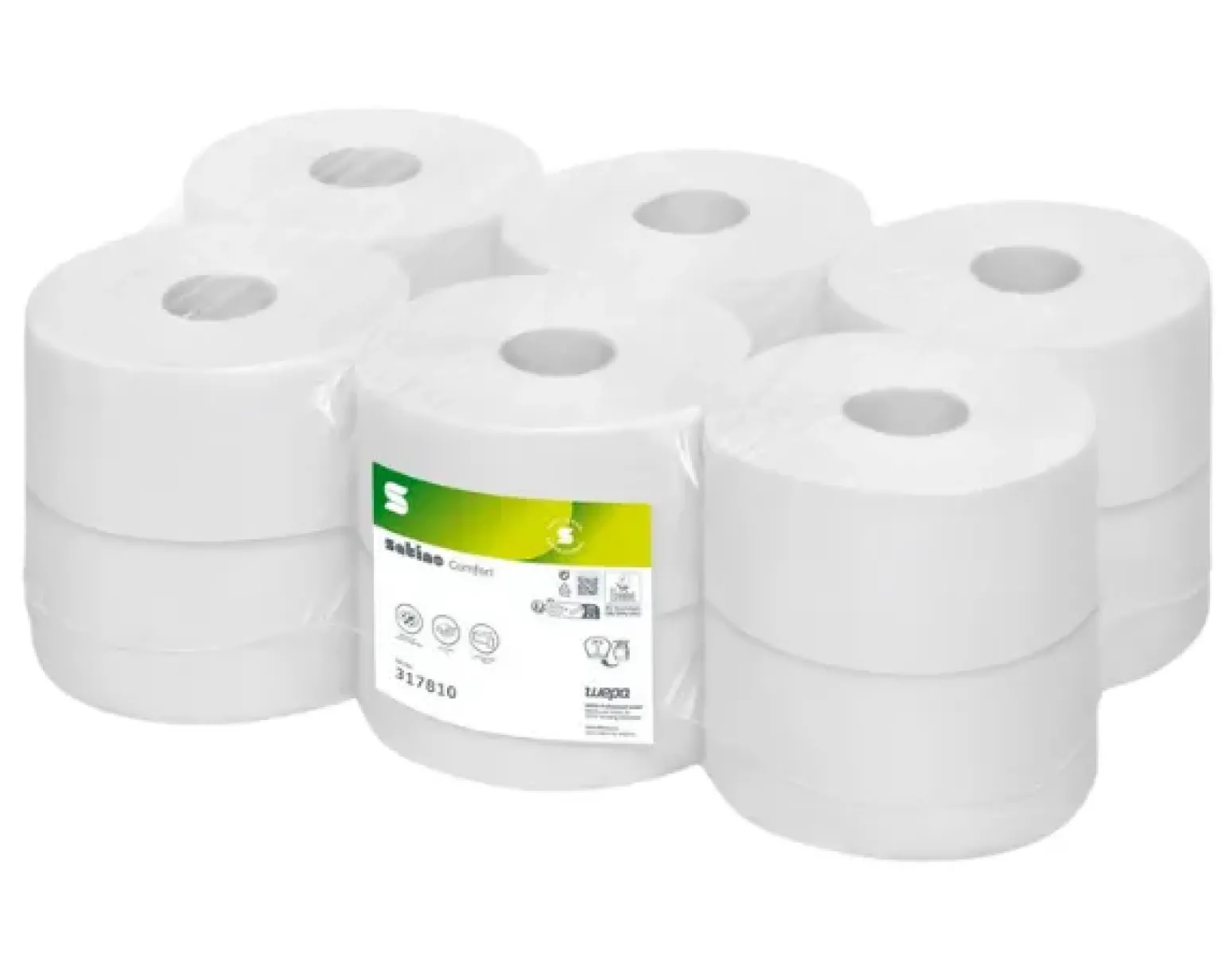 Satino Toiletpapier Comfort Mini Jumbo 2-laags (12x180m)